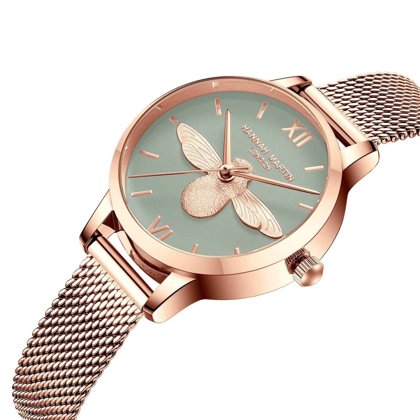 Trendy Forest Women's Watch, Hannah Martin HM-112 Little Bee Waterproof Women's Watch, Fashion Women's Watch