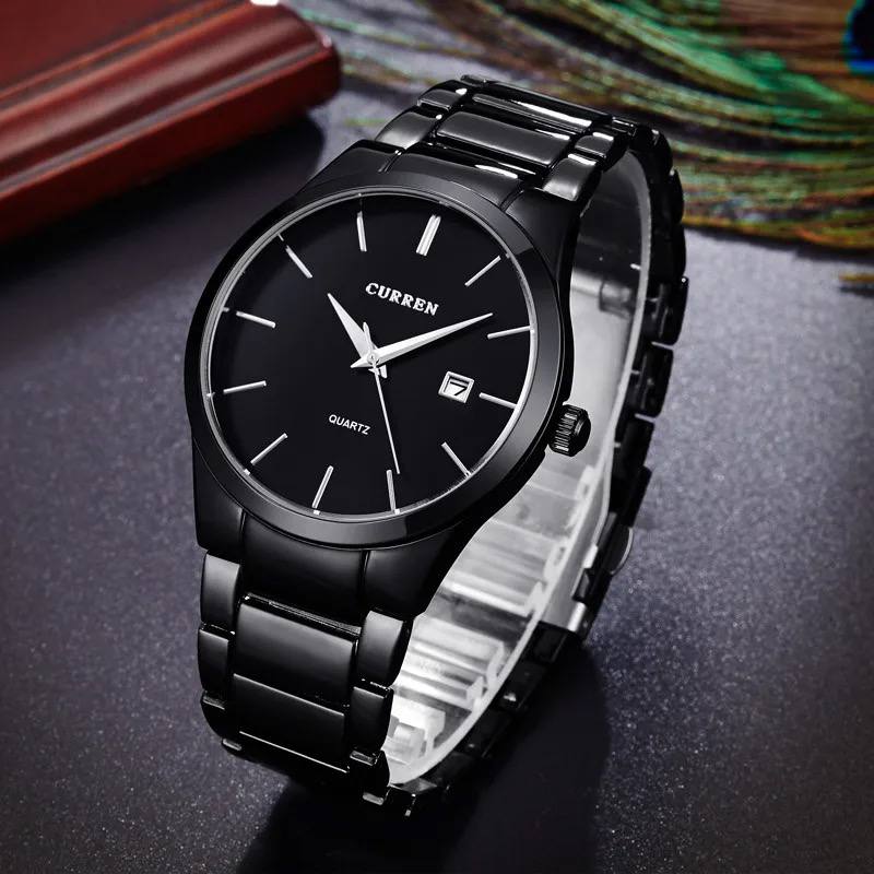 Curren 8106 Brand Man Minimalist Watches Stainless Steel Business Date Clock Japan Movt Quartz Men Luxury Wrist Watches 2025 Hot