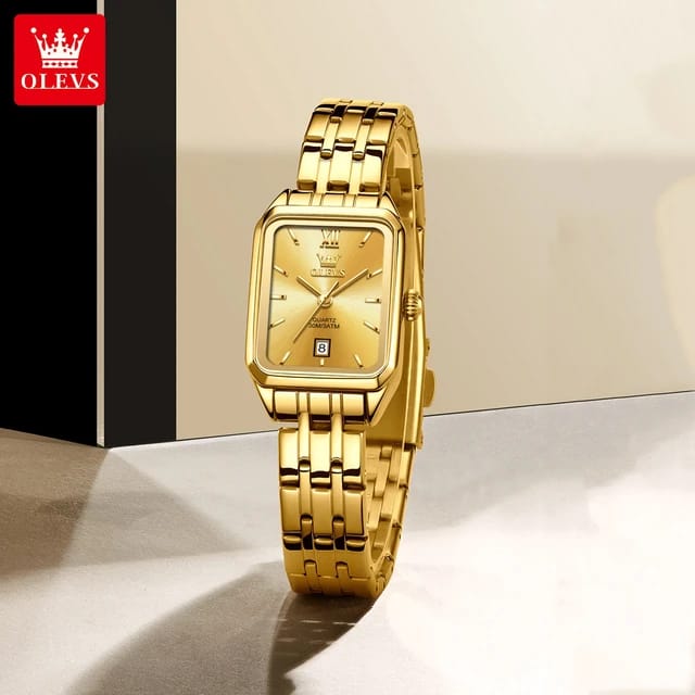 Fashion Calendar Best selling Quartz Watch OLEVS 5616 Women Roman Scale Stainless Steel Strap Original Wristwatch Waterproof Luxury Watches