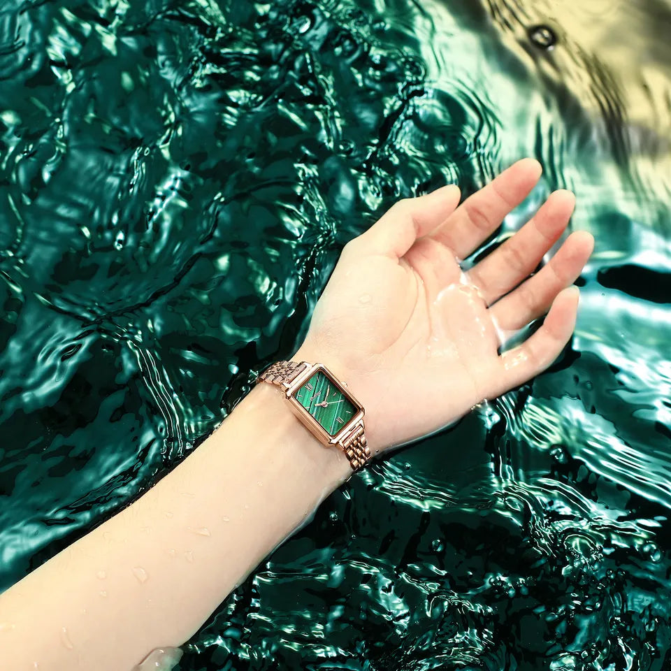 POEDAGAR 622 Women Watches Simple Fashion Ladies Quartz Watch Rose Gold Stainless Steel Luxury Wristwatch