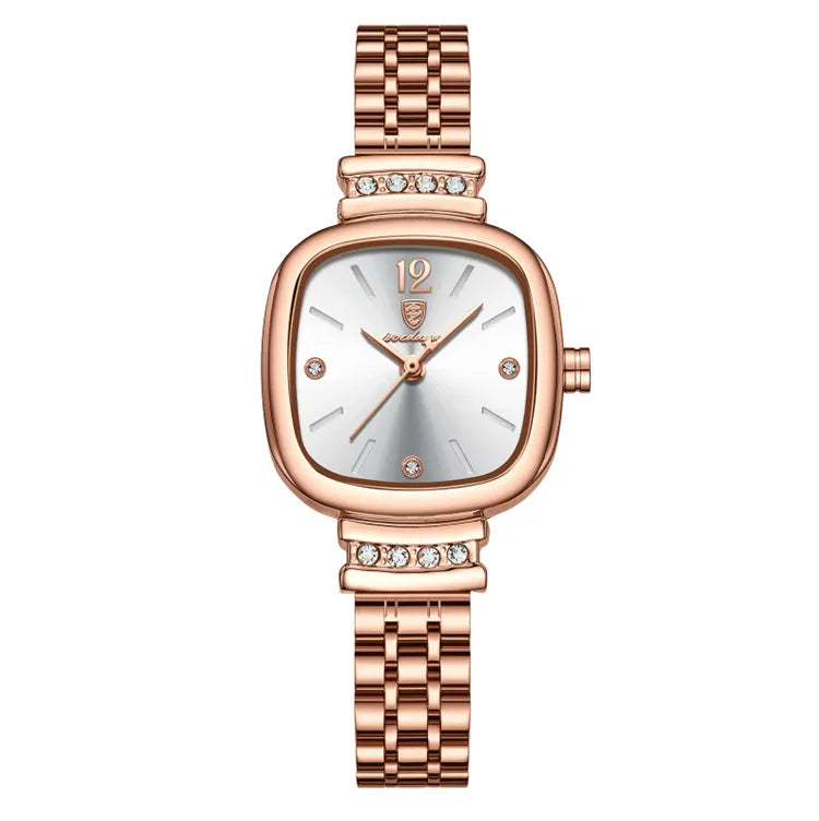 Poedagar 710 High Quality Stainless Steel Watch Strap Top Brand Waterproof Quartz Women's Wrist Watches Casual Sport Watch For Girls