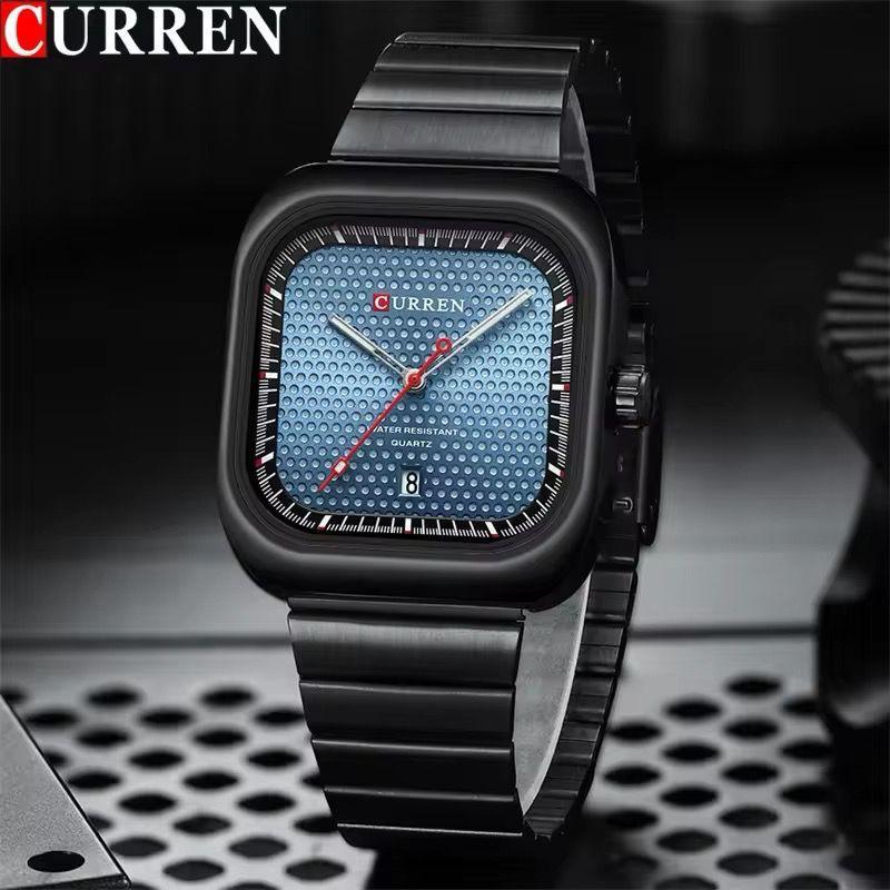 Top Quality Fancy Design CURREN 8460 Best Selling Personalized Quartz Watch Men Clock Stainless Steel Band