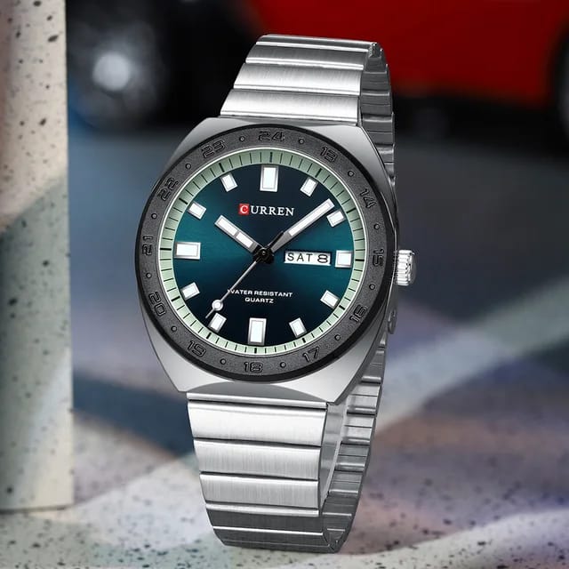 New Arrival Fashion Design Watches CURREN 8473 Men Business Stainless Steel Belt 30M Waterproof Luminous Night Light Men's Watch