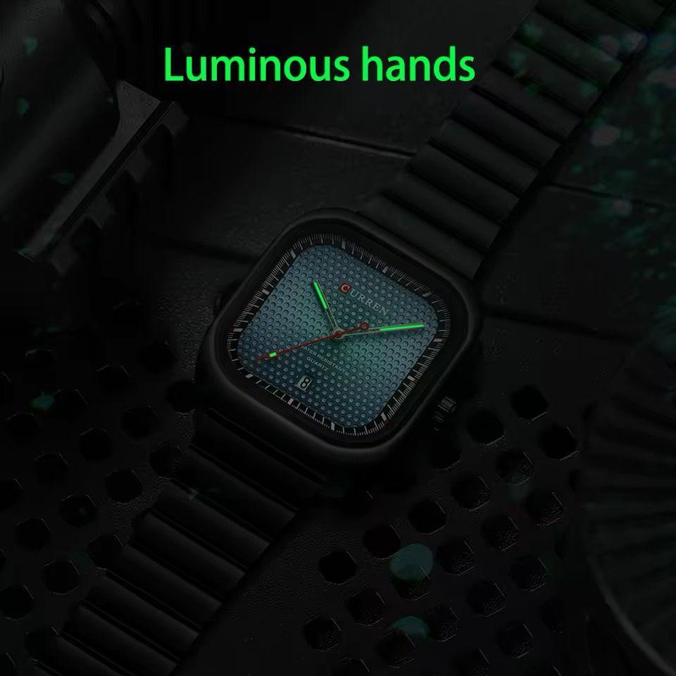 Top Quality Fancy Design CURREN 8460 Best Selling Personalized Quartz Watch Men Clock Stainless Steel Band