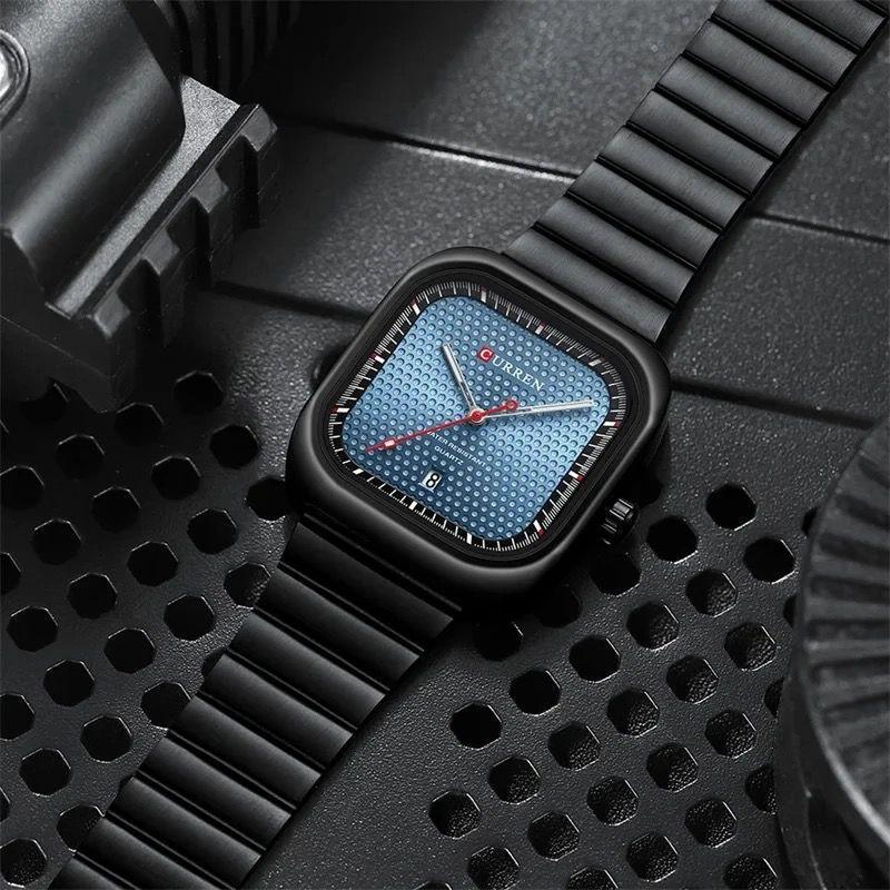 Top Quality Fancy Design CURREN 8460 Best Selling Personalized Quartz Watch Men Clock Stainless Steel Band