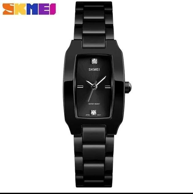 Ladies watches luxury stainless steel band quartz wristwatch Skmei 1400