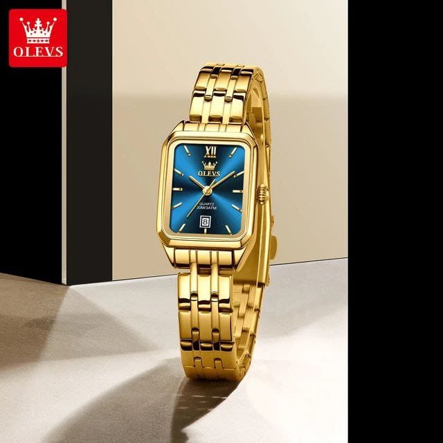 Fashion Calendar Best selling Quartz Watch OLEVS 5616 Women Roman Scale Stainless Steel Strap Original Wristwatch Waterproof Luxury Watches