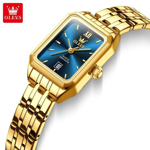 Fashion Calendar Best selling Quartz Watch OLEVS 5616 Women Roman Scale Stainless Steel Strap Original Wristwatch Waterproof Luxury Watches