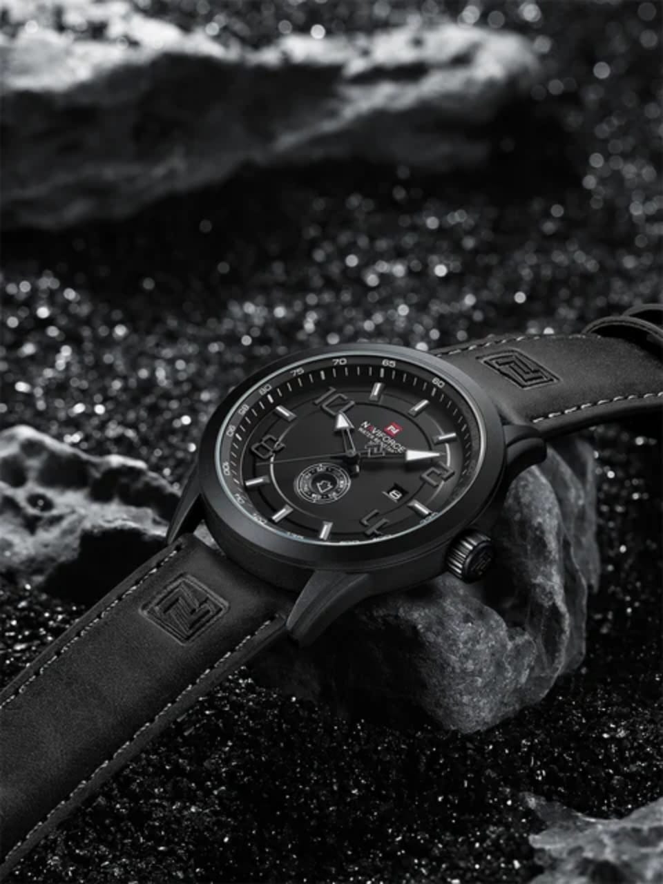Naviforce 9229 Brand Design Men's Watches Luxury Fashion Waterproof Calendar Quartz Wristwatch Male Gift