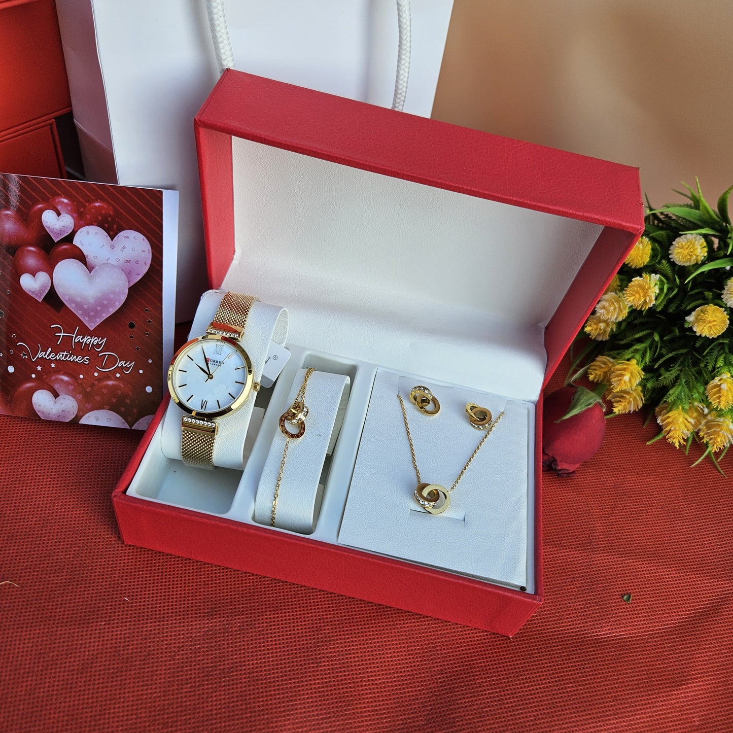 Val004 Curren Channel Wwoor Rebirth VALENTINES LADIES 4 IN 1 GIFT PACK