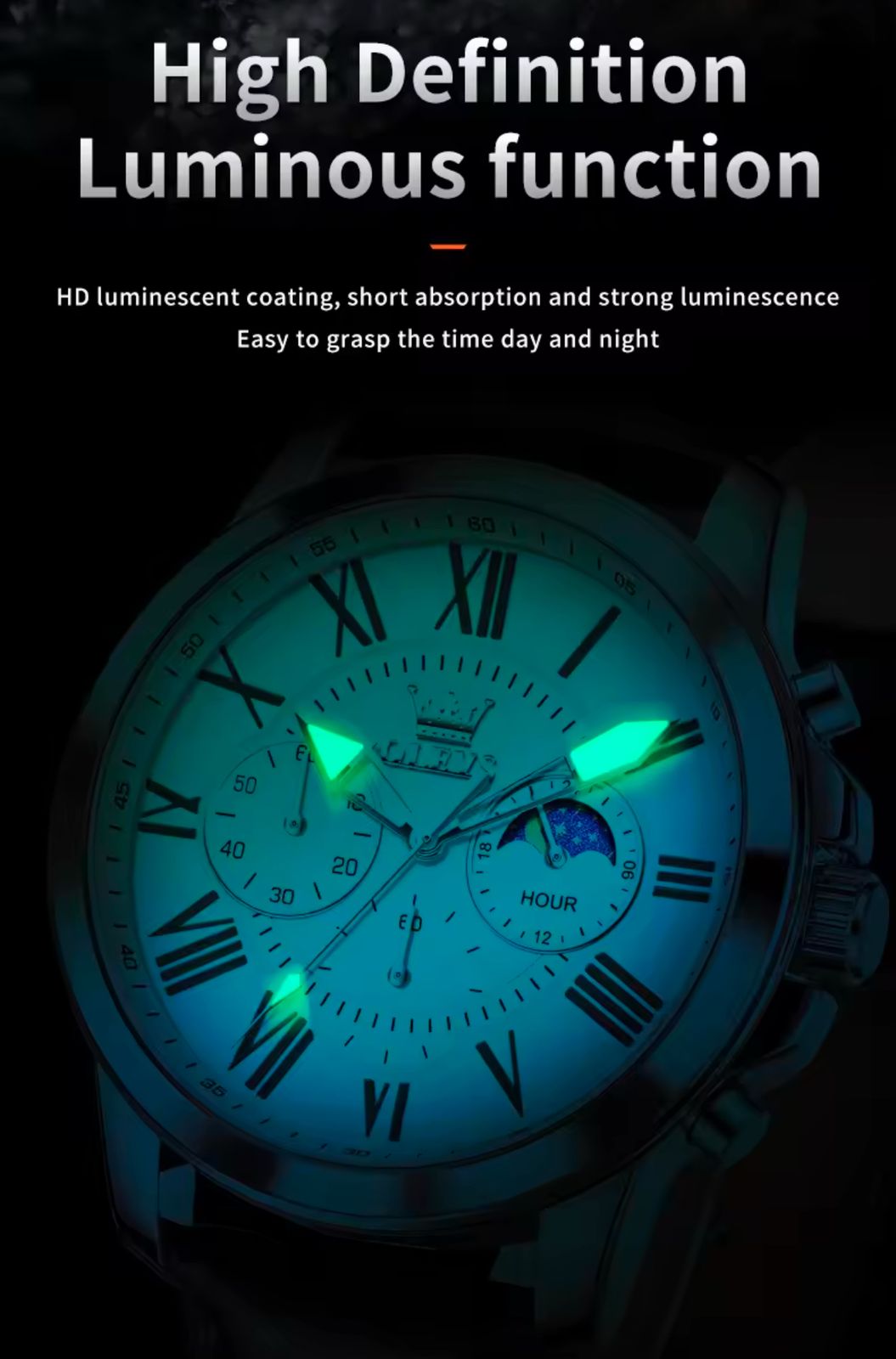 OLEVS 3632 Watch Men Casual Ladies Watches Top Brand Luxury Man Watch Leather Simple Dress Quartz Wristwatch Female Clocks