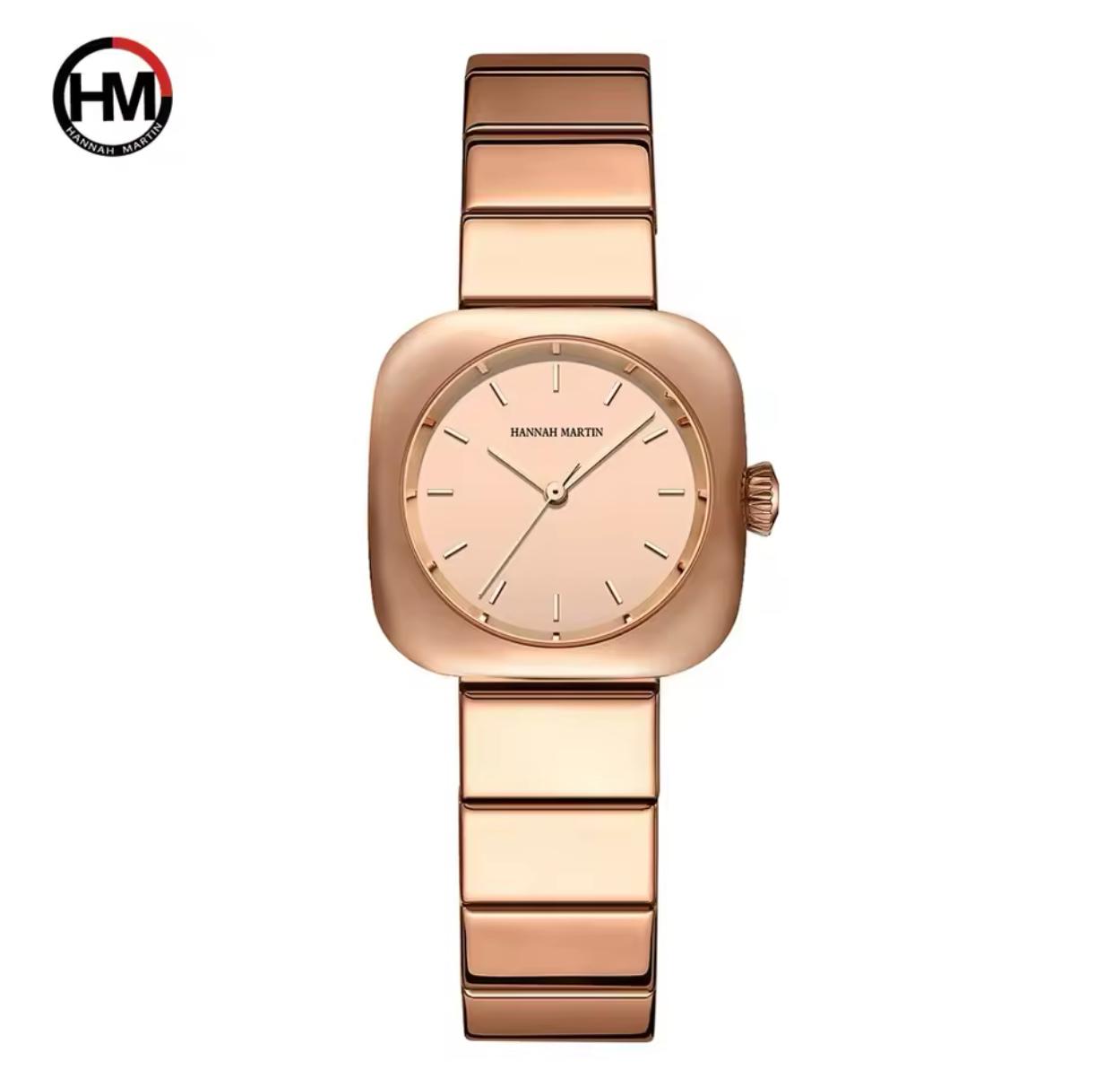 Hannah Martin 1182 New Design Luxury Quartz Watch 3ATM Waterproof Wrist Watches Ladies Watches