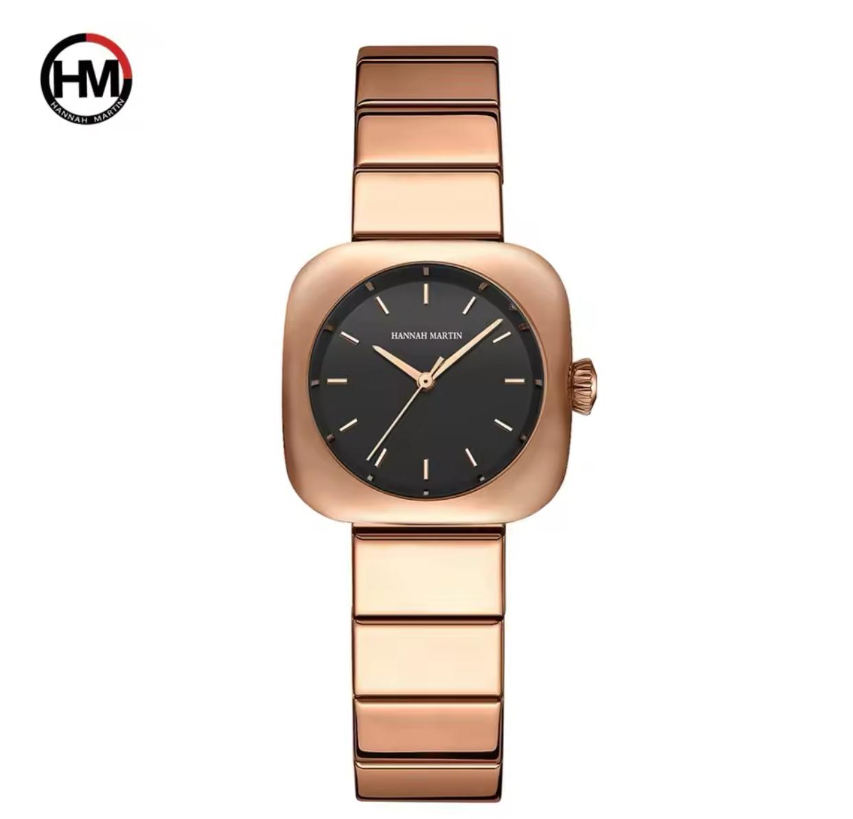 Hannah Martin 1182 New Design Luxury Quartz Watch 3ATM Waterproof Wrist Watches Ladies Watches