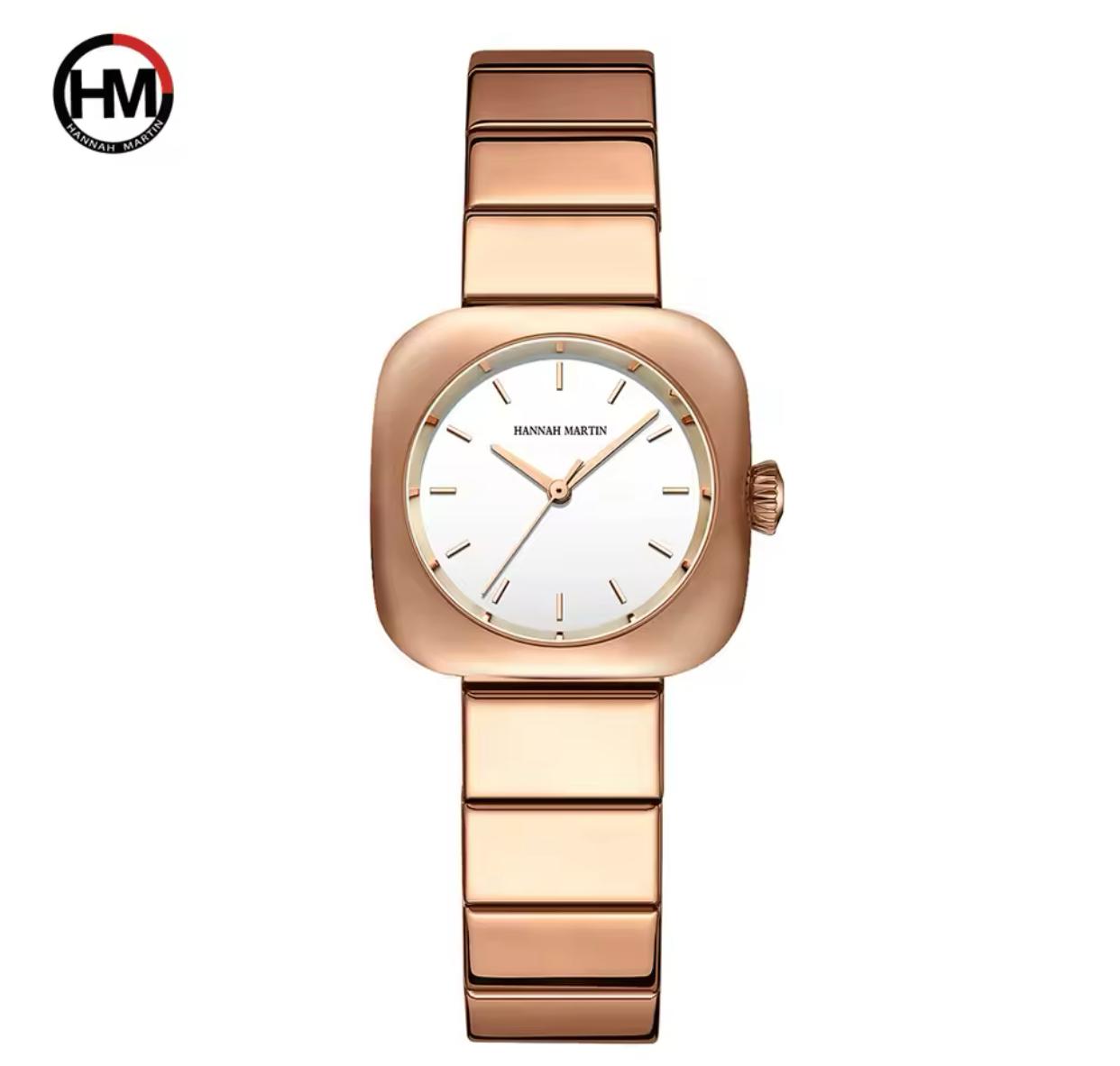 Hannah Martin 1182 New Design Luxury Quartz Watch 3ATM Waterproof Wrist Watches Ladies Watches