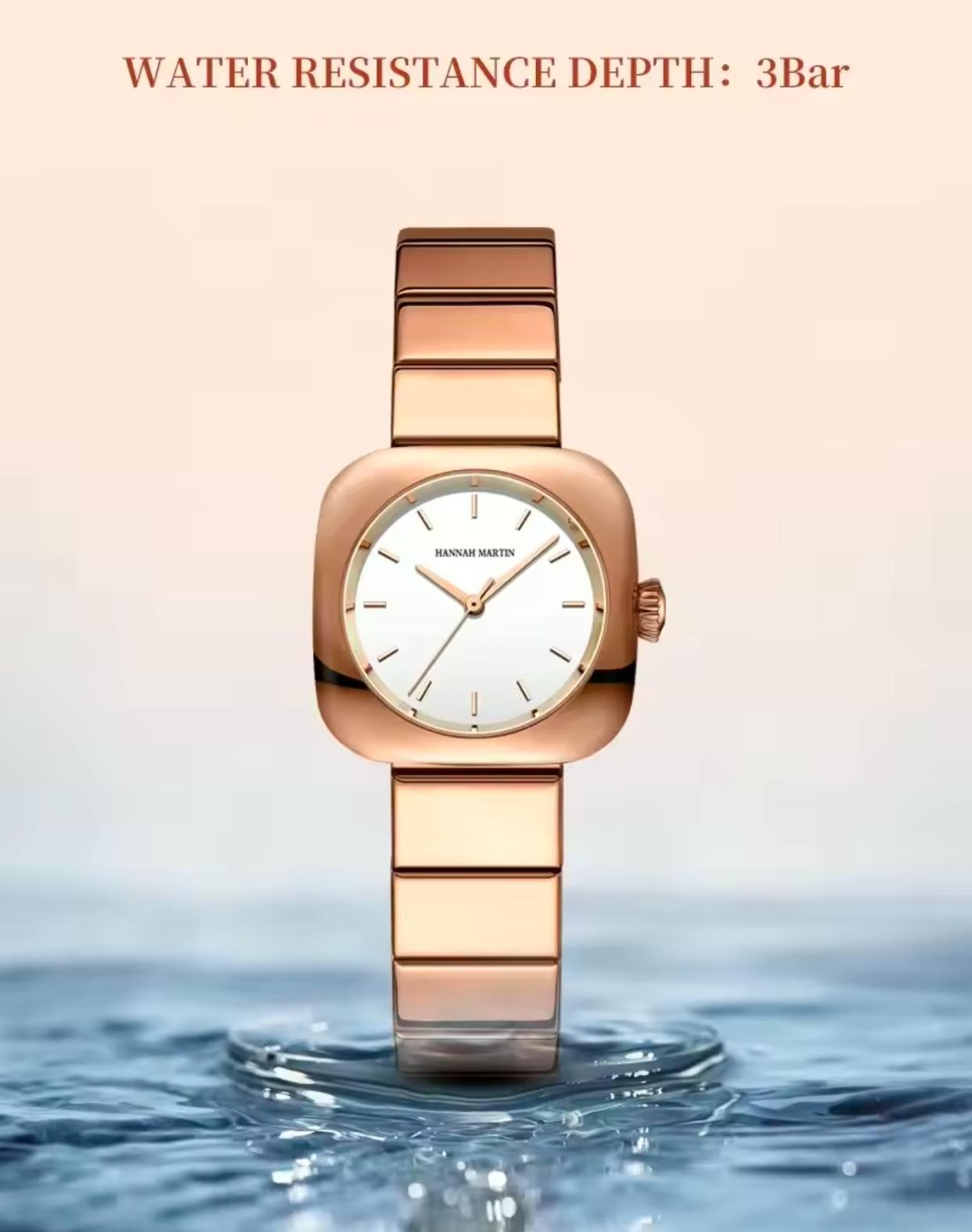Hannah Martin 1182 New Design Luxury Quartz Watch 3ATM Waterproof Wrist Watches Ladies Watches