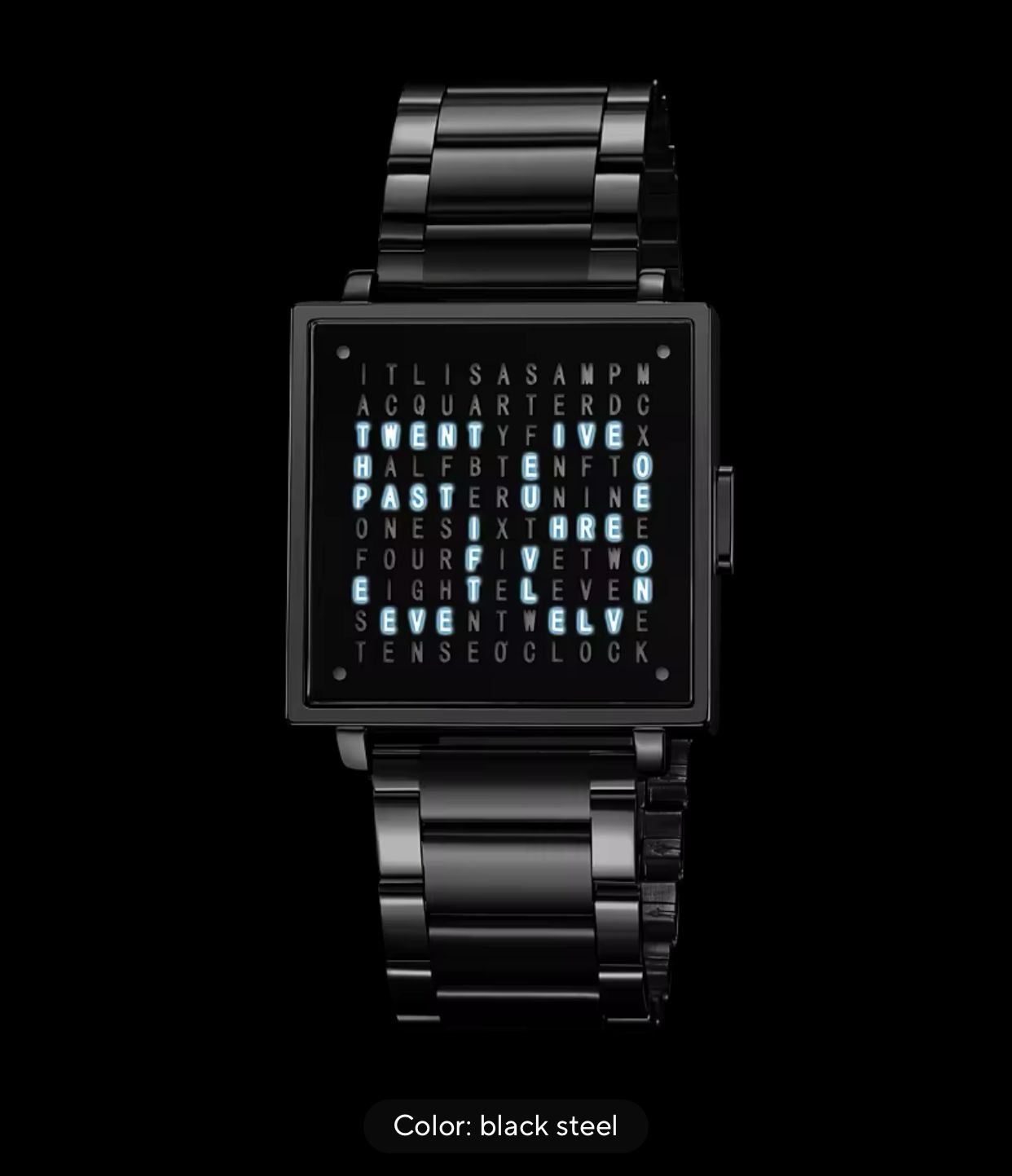 SKMEI 2312 Square Dial LED Display Men's Sports Watches Fashion Casual Business Digital Electronic Date Waterproof Wristwatch