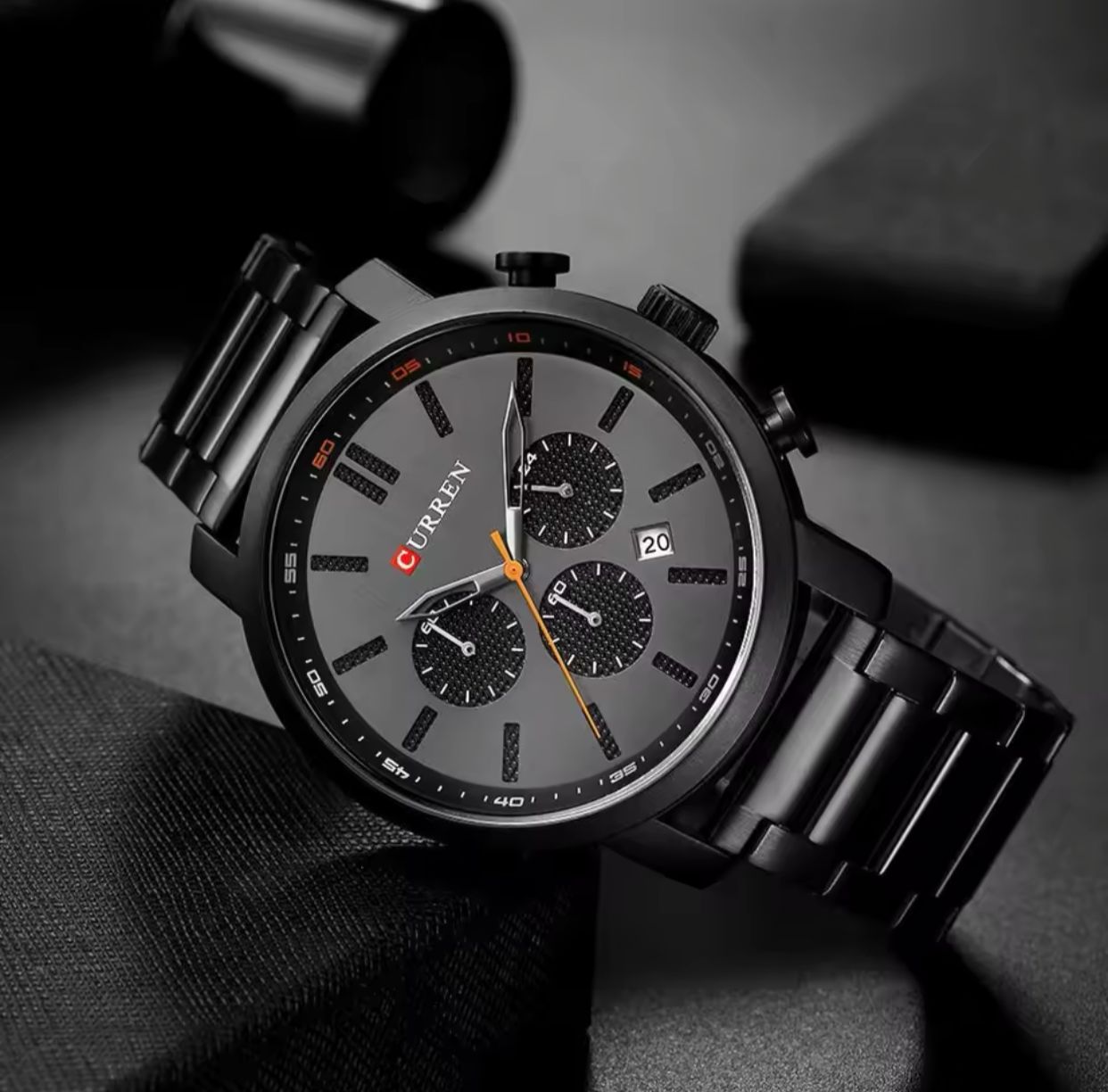 Top Luxury CURREN 8315 Men Watch Business Full Steel Quartz Watch Fashion Sport Waterproof Watch Casual Chronograph Wristwatch