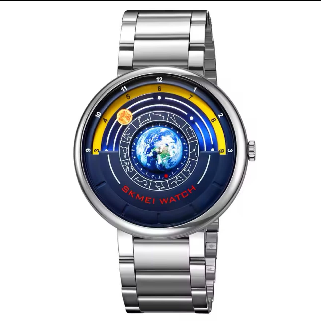 Top Brand Skmei 2361 Fashion Blue Dial Watch Men 30ATM Waterproof Date Sport Watches Mens Quartz Wristwatch