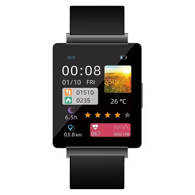 Square Smart Watch KS01 Men Women Fashion Sport Smart wrist NFC Music Heart Rate Blood Oxygen Smartwatch Men