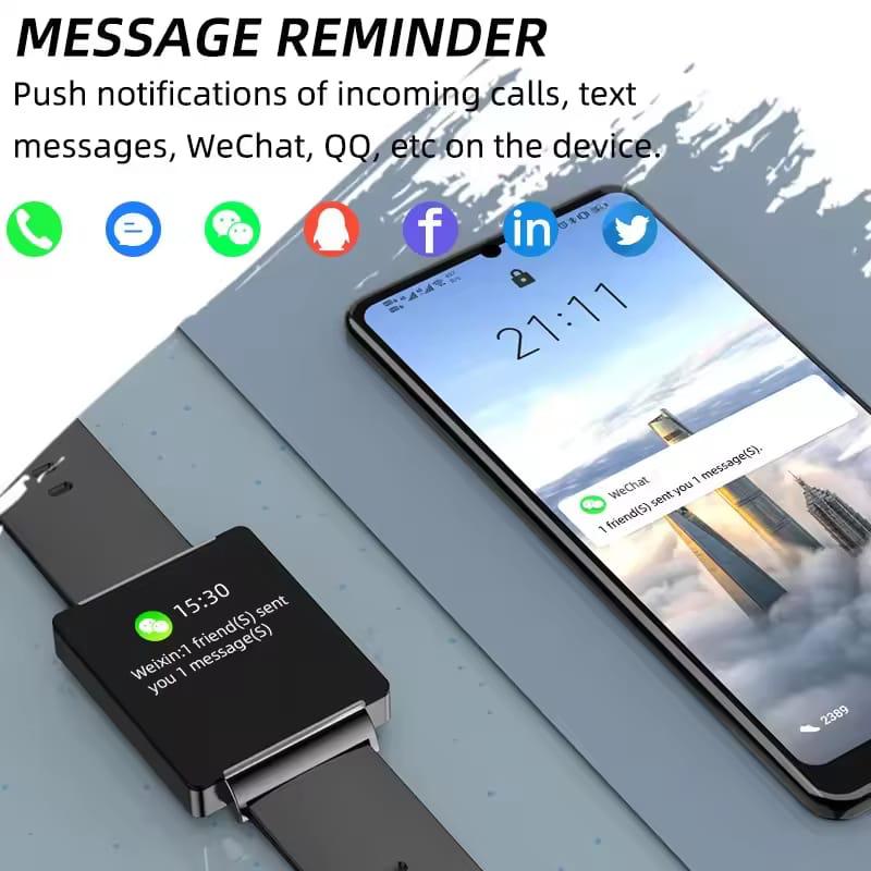 Square Smart Watch KS01 Men Women Fashion Sport Smart wrist NFC Music Heart Rate Blood Oxygen Smartwatch Men