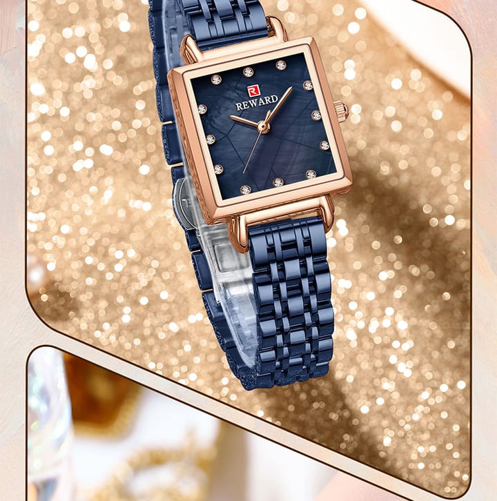 New REWARD 21041 Stainless Steel Wristwatch New Design Quartz Watch for Women Fashion Casual High Quality Wrist Watches Female