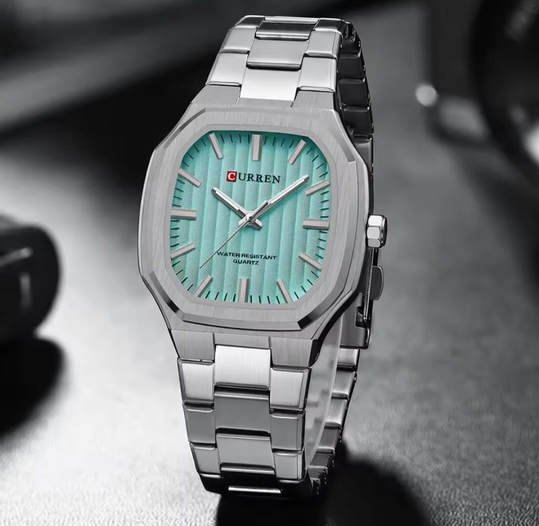 CURREN 8458 Golden Luxury Quartz Watches Fashion Full Stainless Steel Luminous Original Wrist Watch for Men Watches