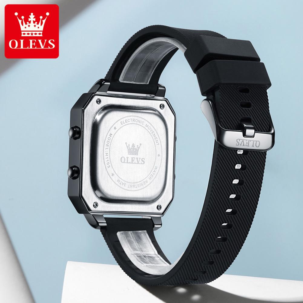 OLEVS 1103 New Arrival Men Digital Watches 3ATM Waterproof Sport Watch Fashion Dual Time Wrist Multi Functional Digital Watch