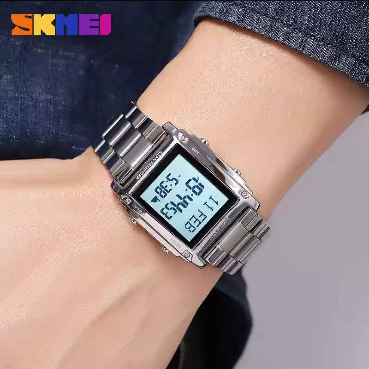 SKMEI 2277 Digital Men's Luxury Digital Wristwatch Digital Men Watch Business Fashion Watches for Male