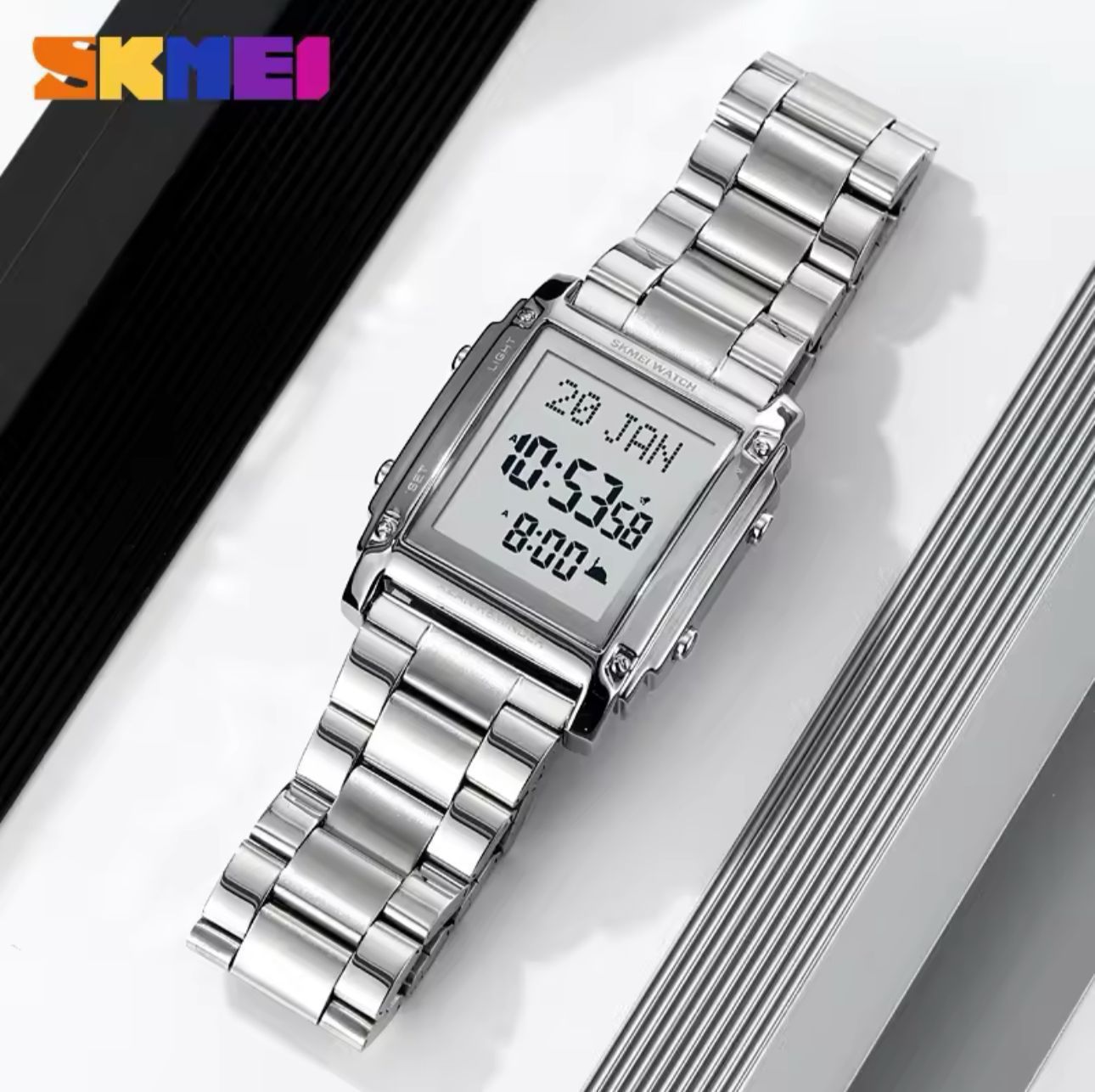 SKMEI 2277 Digital Men's Luxury Digital Wristwatch Digital Men Watch Business Fashion Watches for Male