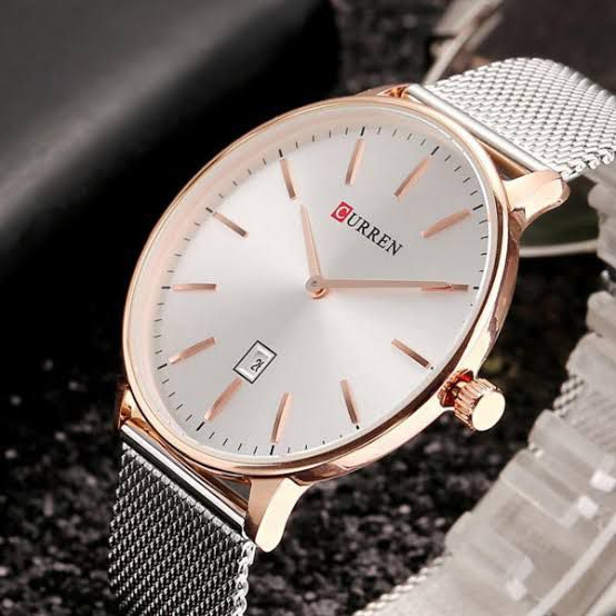 2025 Hot Sale Curren 8302 3ATM Water Resistant Casual Man Quartz Wrist Watches with Stainless Steel Mesh Band