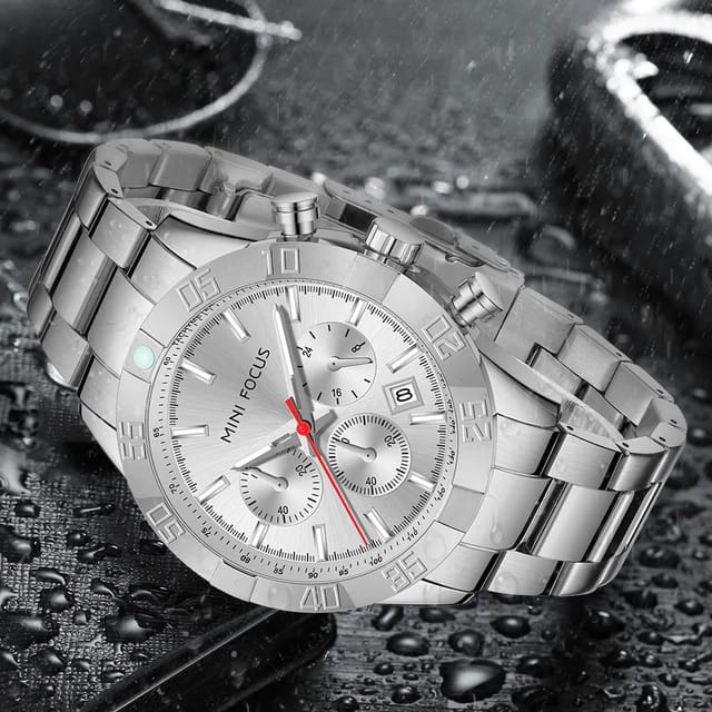 MINI FOCUS MF0416G New Casual Wristwatch Luxury Men's Watches Waterproof Watch Custom Quartz Watche