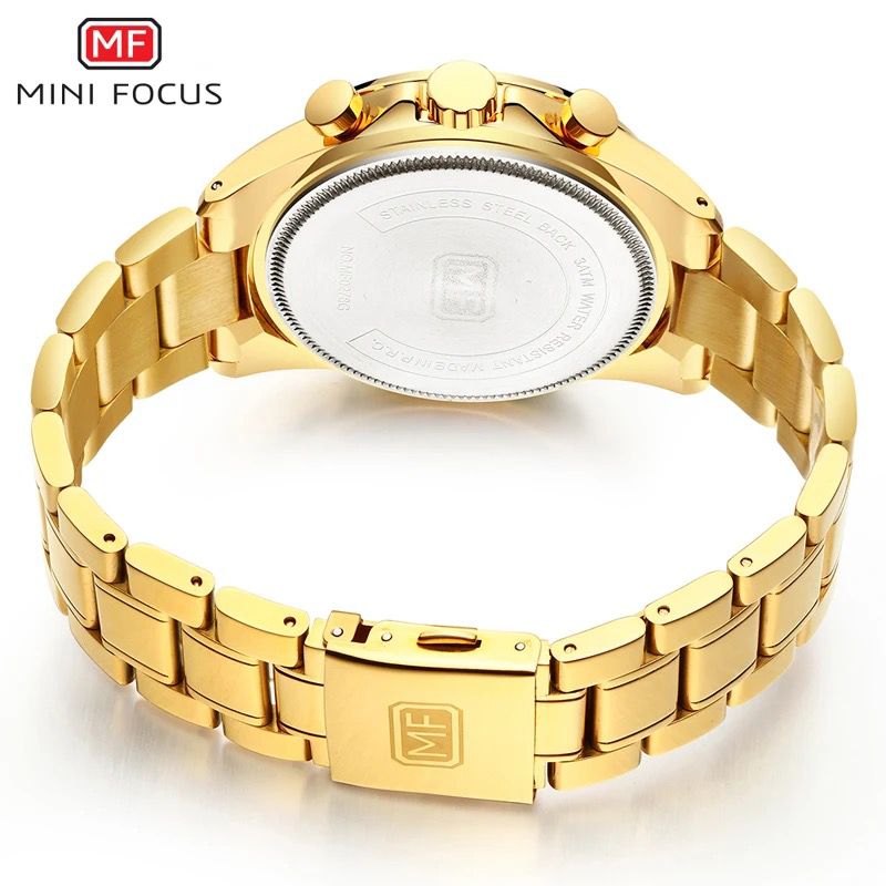 Watches Men wrist luxury MINI FOCUS 0278G Quartz Waterproof Multifunction Chronograph Classic Business Male watch