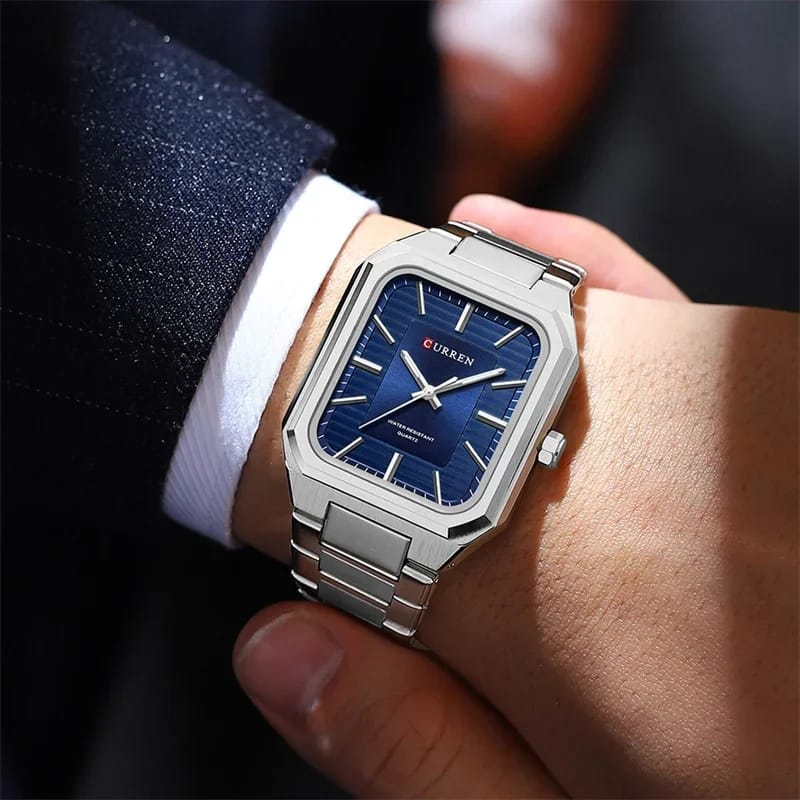 High Quality CURREN 8457 Business Quartz Wristwatch For Boys Men Waterproof Stainless Steel Charm Watches For ManMale Clock