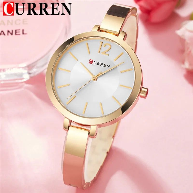 Curren 9012 Women Watches Top Brand Luxury Quartz Women Watch Casual Fashion Ladies Wrist Watch for Lady Clock