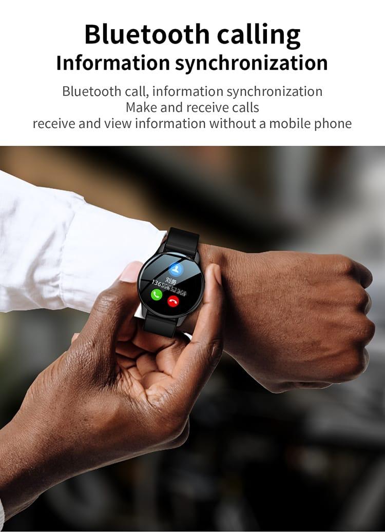 2025 New T2 Pro with BT Call Function Round Fitness Tracker Heart Rate Monitoring Intelligent T2 Pro Smartwatch