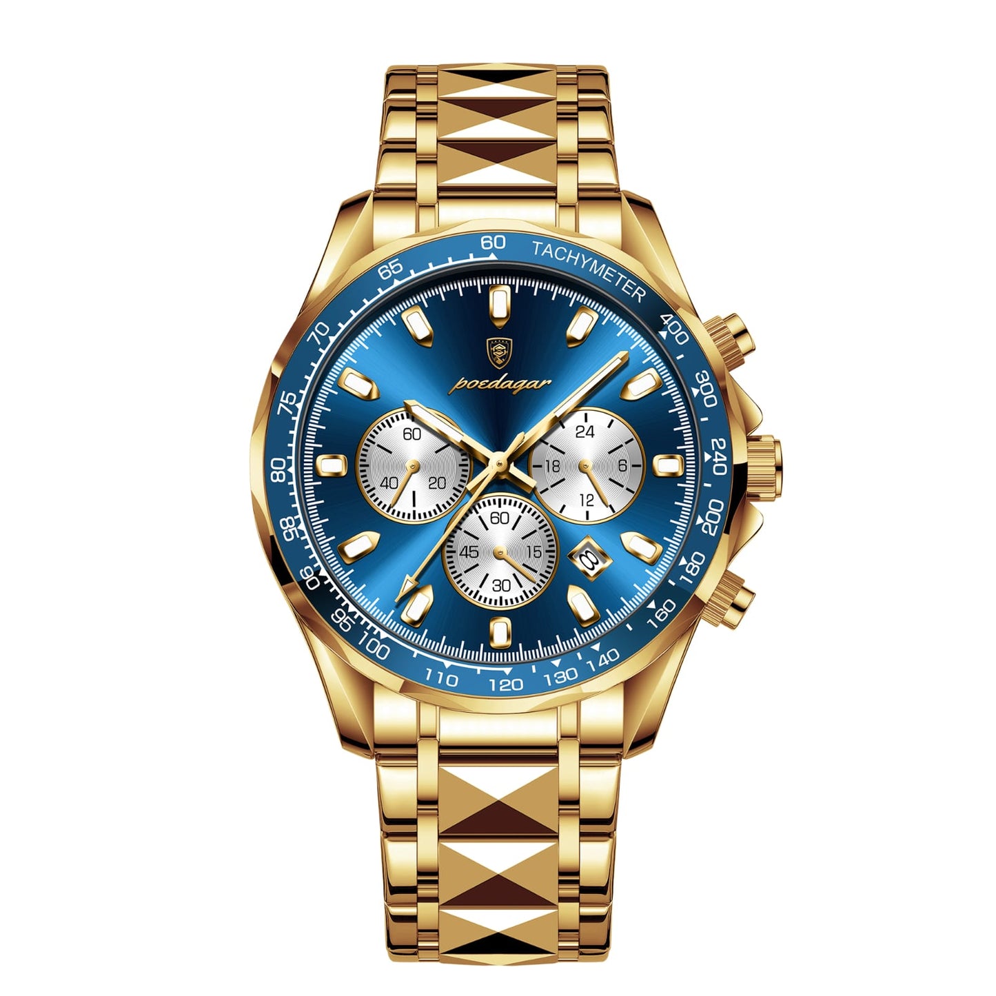 POEDAGAR Watch Men 815 New Classic Business Quartz Watches Waterproof Man Wristwatches Watches gift