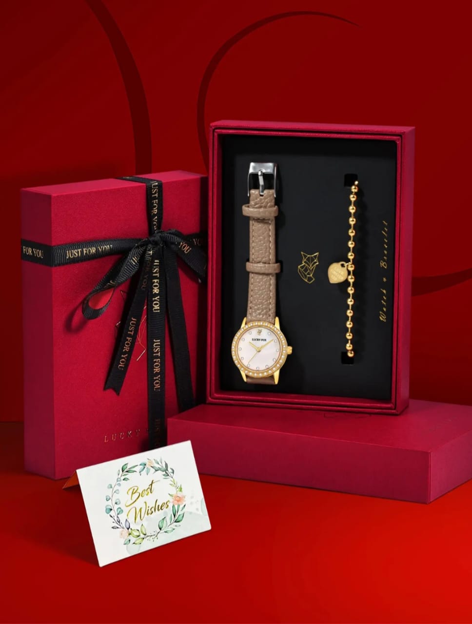 VALENTINES LUCKY FOX LADIES SET