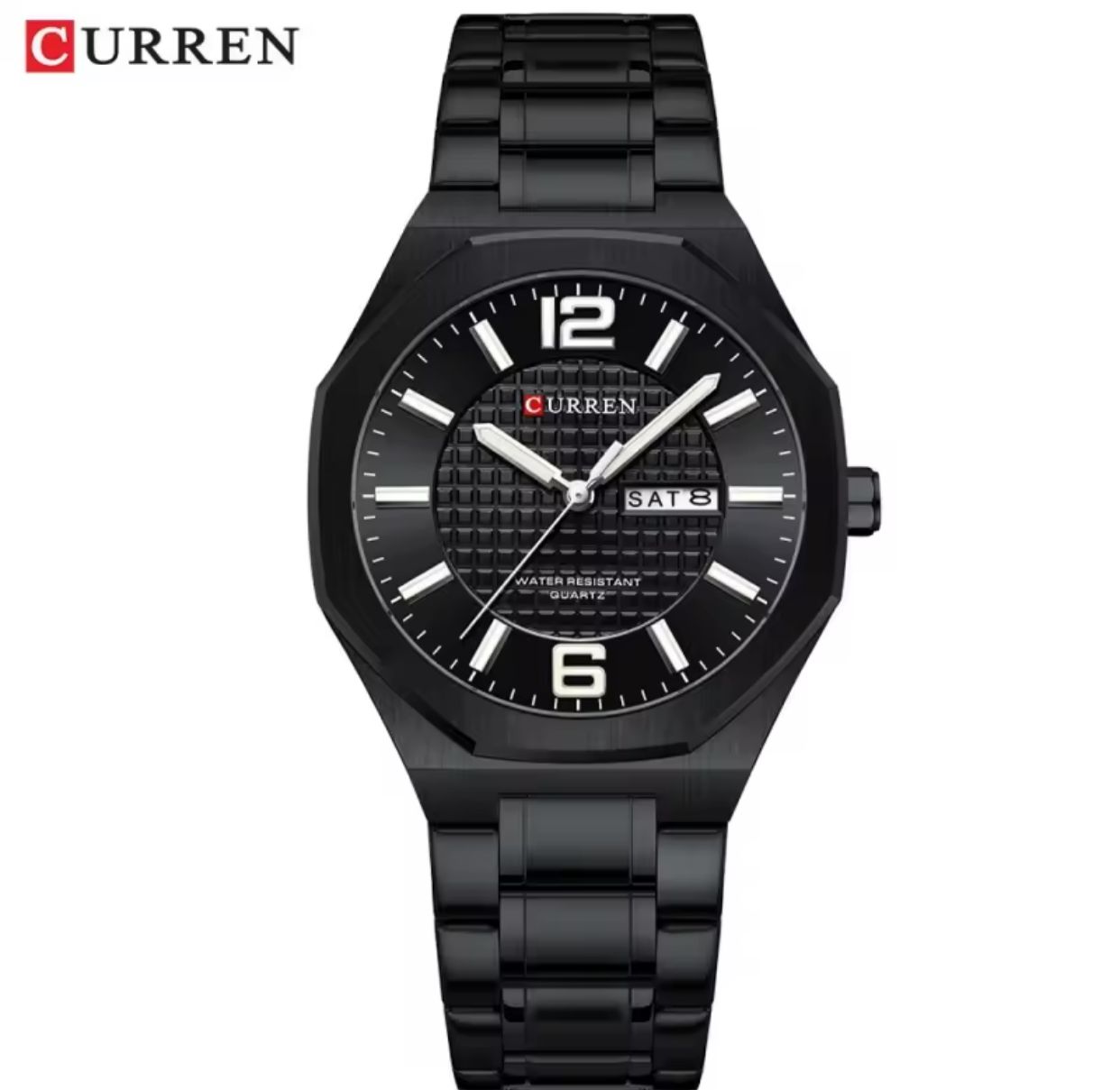 2025 Hot CURREN 8476 Sport Men Watch Top Brand Luxury Elegant Waterproof Male Clock Stainless Steel Quartz Original Wristwatch