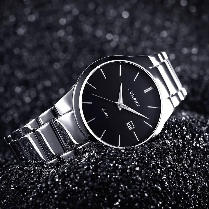 Curren 8106 Brand Man Minimalist Watches Stainless Steel Business Date Clock Japan Movt Quartz Men Luxury Wrist Watches 2025 Hot