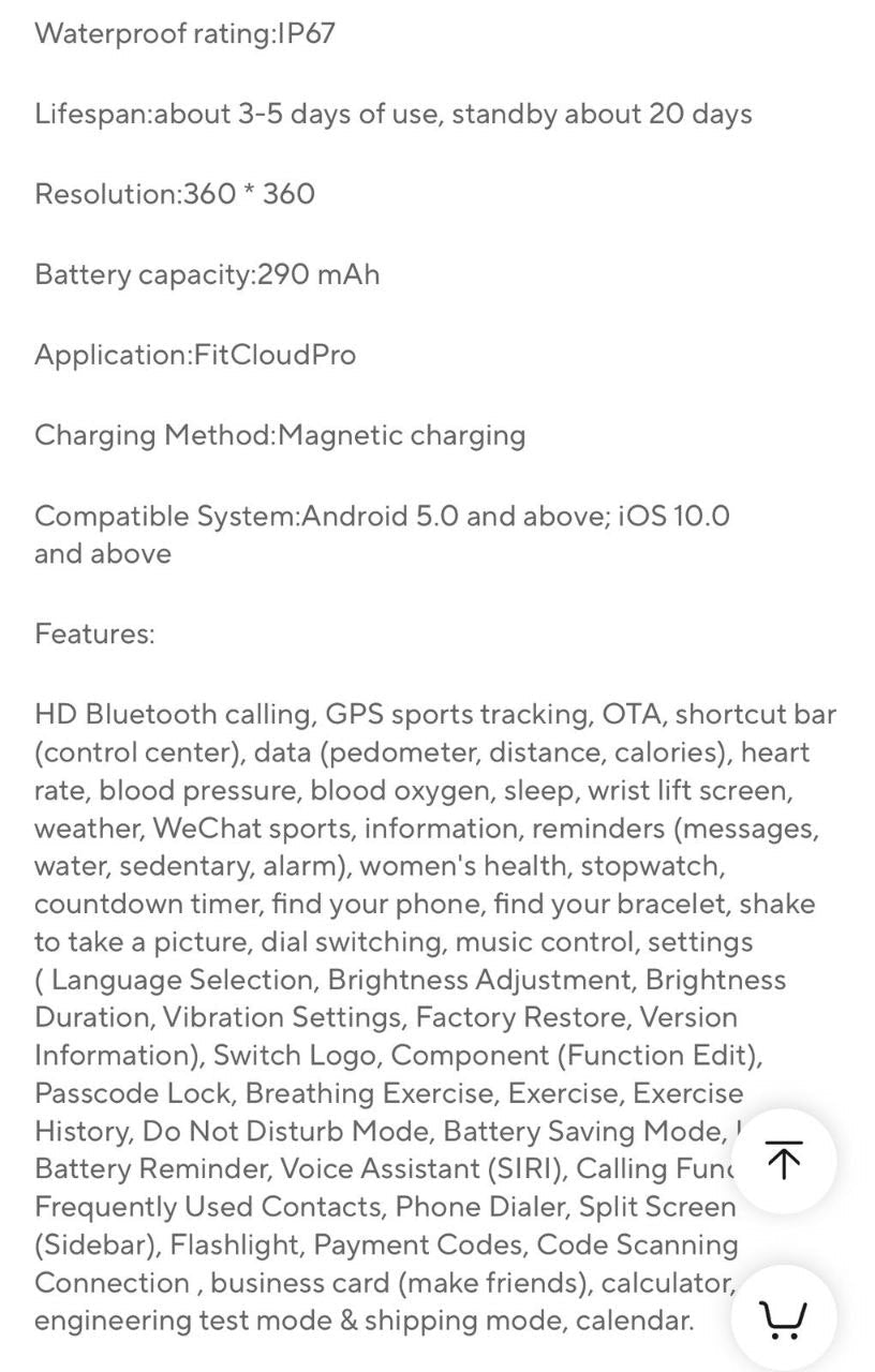 New HW62 Smart Watches Round Screen IP67 Waterproof Heart Rate Monitoring Classic Smart Watch for Men and Women
