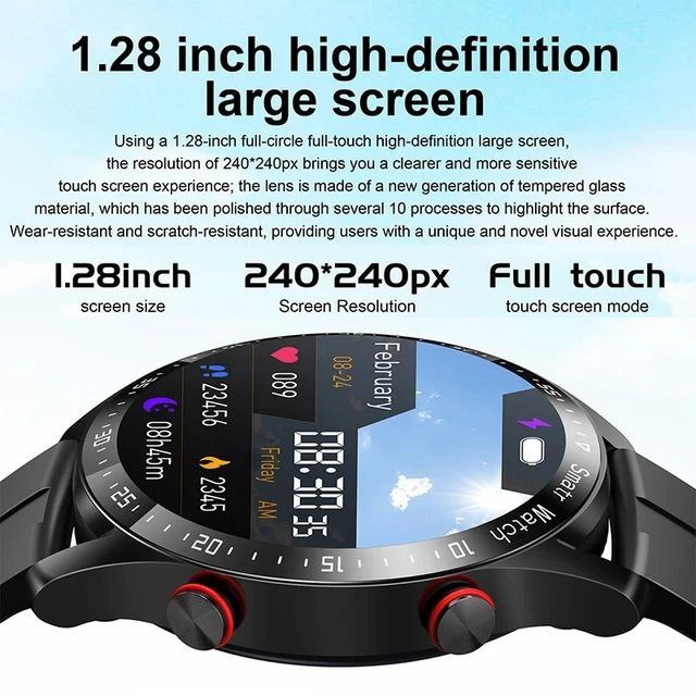 Sports Smart Watch For HUAWEI SMARTWATCH HW20 PPG+ECG BT Calling Multi-sport Mode 1.28 inch Fitness Heart Rate For Huawei Support Android IOS