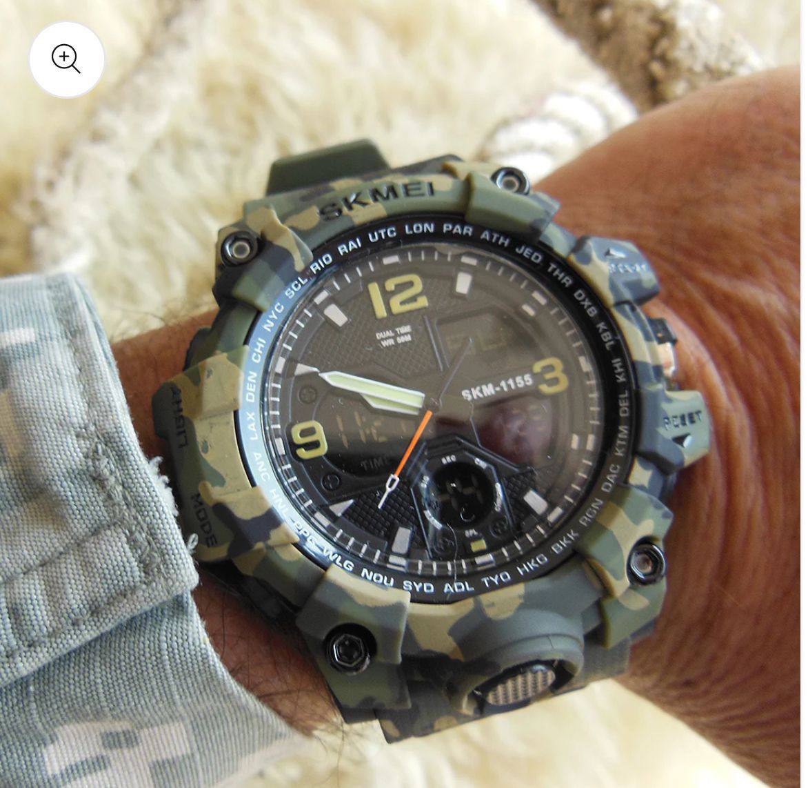 Top brand SKMEI 1155B Sporty waterproof quartz digital sport hombre wrist watches for men