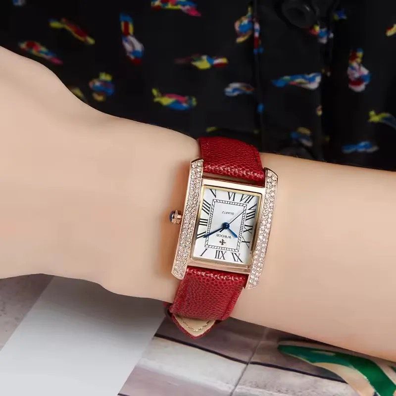 WWOOR 8806 Elegant Water Proof Fashion Leather Watch Casual Watches Prices Premium Wristwatch Business Nice Watch for Women
