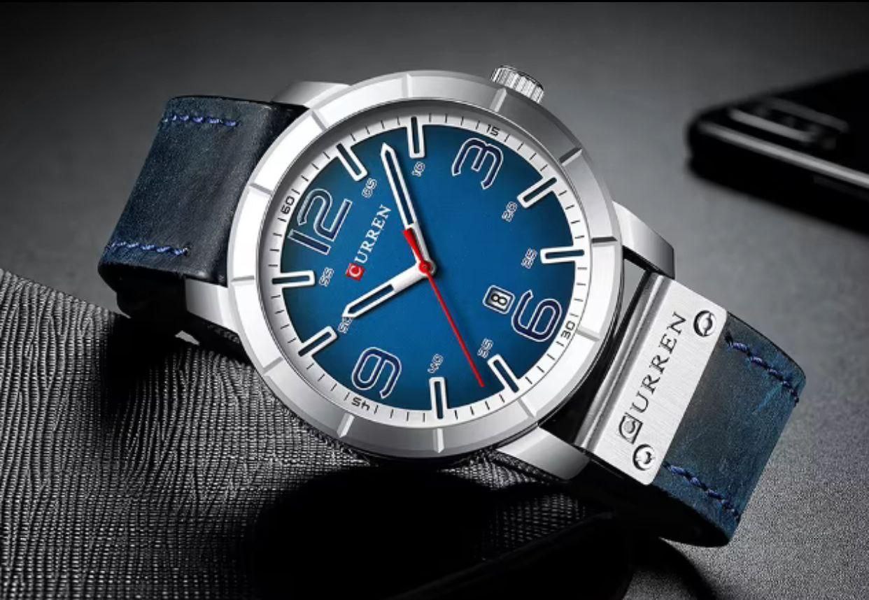 Watch Top New Luxury CURREN 8327 Leather Quartz Watches Mens Wrist Watches Luxury Fashion Date Business