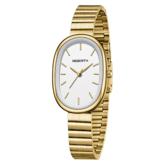 New Fashion Watches Rebirth 2089 Casual Women's Top Brand Japan Quartz Stainless Steel Strap Sports Ladies Clocks Wristwatches