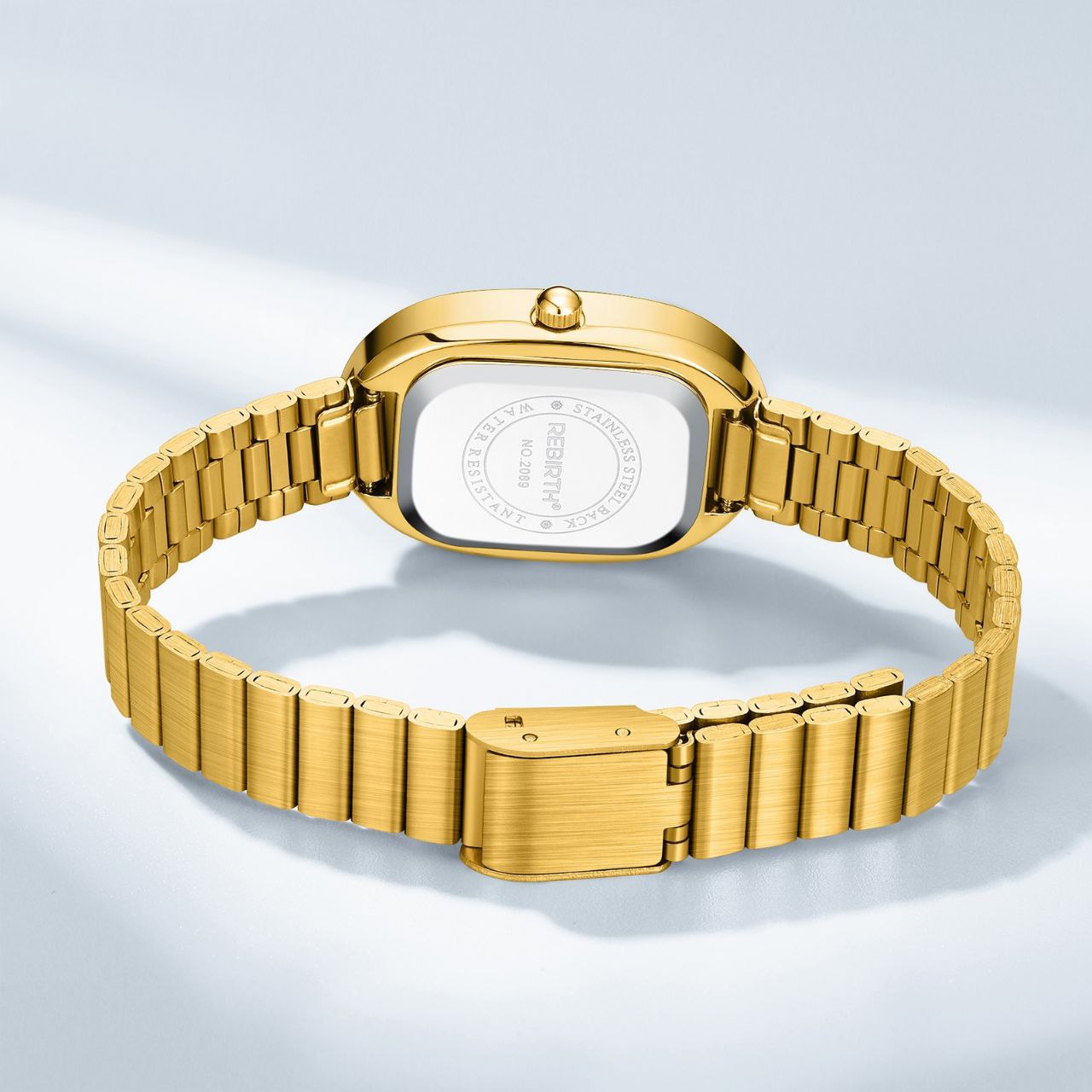 New Fashion Watches Rebirth 2089 Casual Women's Top Brand Japan Quartz Stainless Steel Strap Sports Ladies Clocks Wristwatches