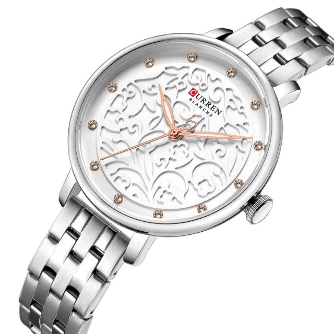 CURREN 9046 2025 NEW Elegant Ladies Wristwatch Stainless Steel Dial Quartz Women's Bracelet curren Watches Classic Female Clock