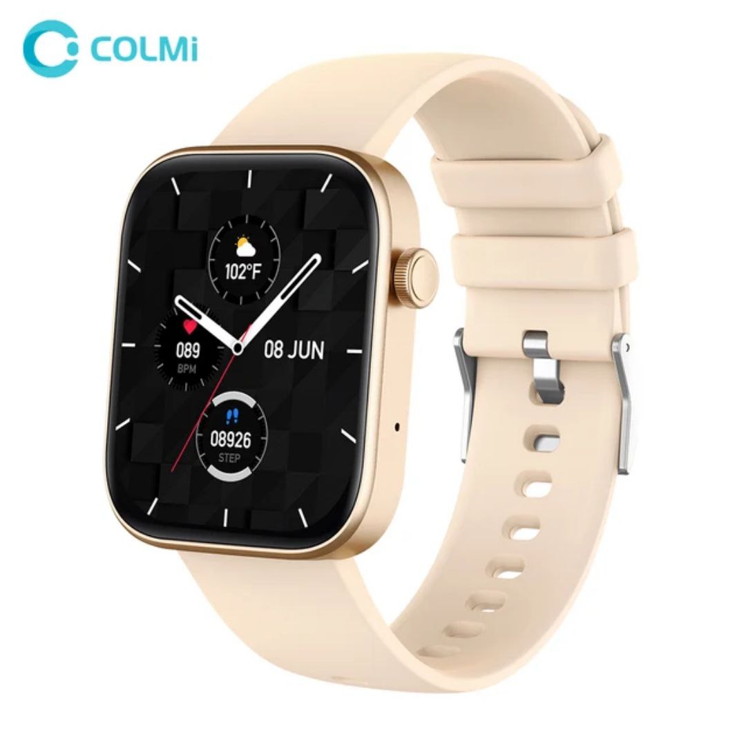 COLMI P71 Calling Smartwatch Health Monitoring IP68 Waterproof Voice Assistant IPS Display Screen Smart Watch Women Men