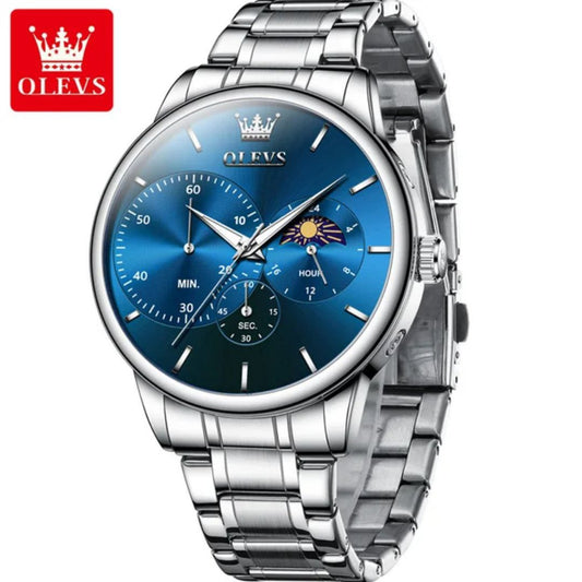 Brand luxury Multifunctional OLEVS 2936 Chronograph Fashion Sports Quartz watch for man