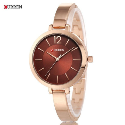 Curren 9012 Women Watches Top Brand Luxury Quartz Women Watch Casual Fashion Ladies Wrist Watch for Lady Clock